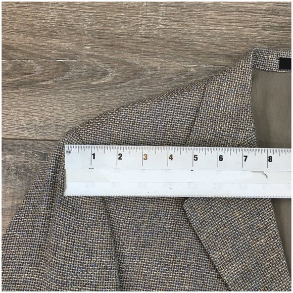 Norm Thompson Mens Blazer Sport Coat Casual Jacket Size 42R Vintage‎ Silk Suit - Picture 10 of 14